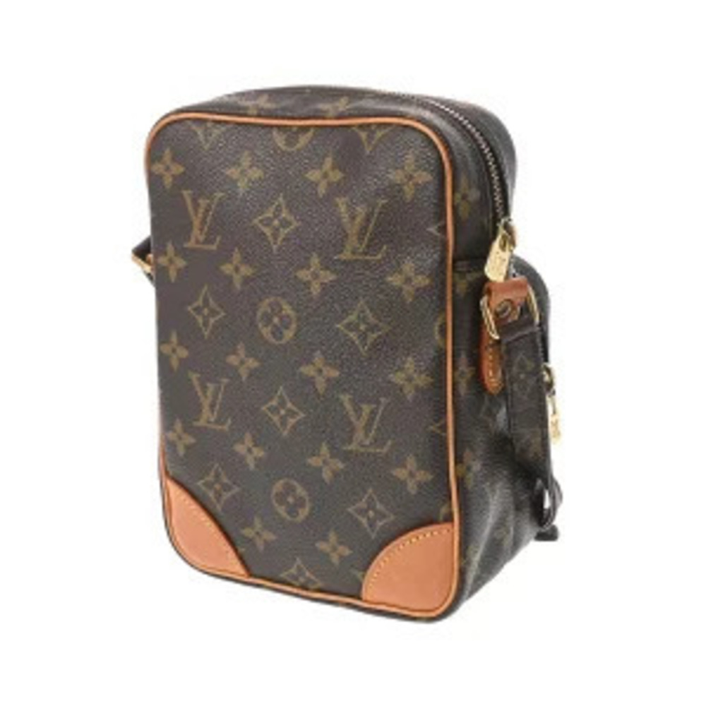 Louis Vuitton Monogram Shoulder Bag Canvas Brown Amazon